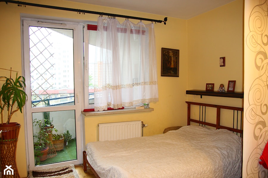 Sypialnia przed - zdjęcie od Sceny Domowe - Home Staging w Małopolsce i na Śląsku