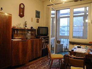Duży pokój przed zmianami - zdjęcie od Sceny Domowe - Home Staging w Małopolsce i na Śląsku
