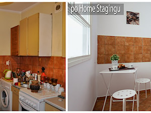 Home Staging mieszkania 2-pok. 36m2 w Krakowie - zdjęcie od Sceny Domowe - Home Staging w Małopolsce i na Śląsku