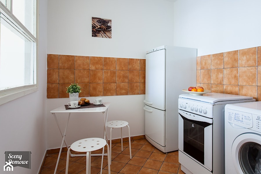 Home Staging, ul. Na Kozłówce w Krakowie - Kuchnia, styl minimalistyczny - zdjęcie od Sceny Domowe - Home Staging w Małopolsce i na Śląsku
