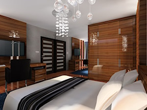 sypialnia 2 - Sypialnia - zdjęcie od Art-Wnętrza Studio Projektowanie Architektury i Wnętrz