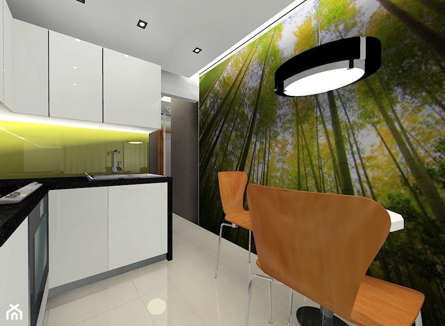 mieszkanie w zieleniach - Kuchnia - zdjęcie od Art-Wnętrza Studio Projektowanie Architektury i Wnętrz