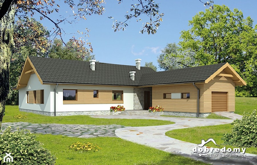 Egida, 132,6 m² - zdjęcie od Pracownia Projektowa Dobre Domy Flak & Abramowicz