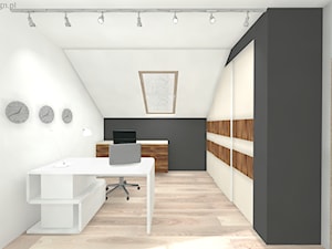 Domowe biuro - Biuro, styl nowoczesny - zdjęcie od Inspira Design