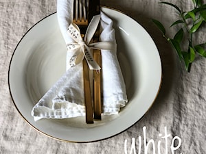 Lniana serwetka White - zdjęcie od NatureBed