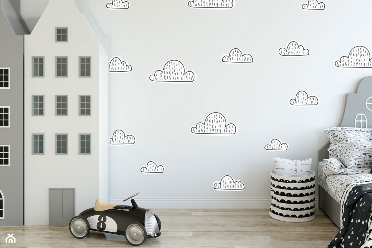 Naklejki ścienne w stylu skandynawskim do pokoju dziecka - zdjęcie od Jazami - Homebook