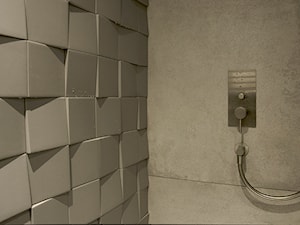 APARTAMENT JK. W KRAKOWIE - Średnia łazienka, styl nowoczesny - zdjęcie od TIKA DESIGN