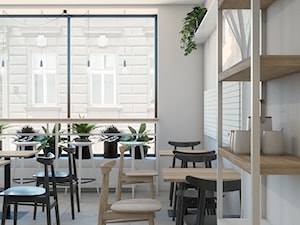 Kawiarnia w Bielsku-Białej - Wnętrza publiczne, styl minimalistyczny - zdjęcie od TIKA DESIGN