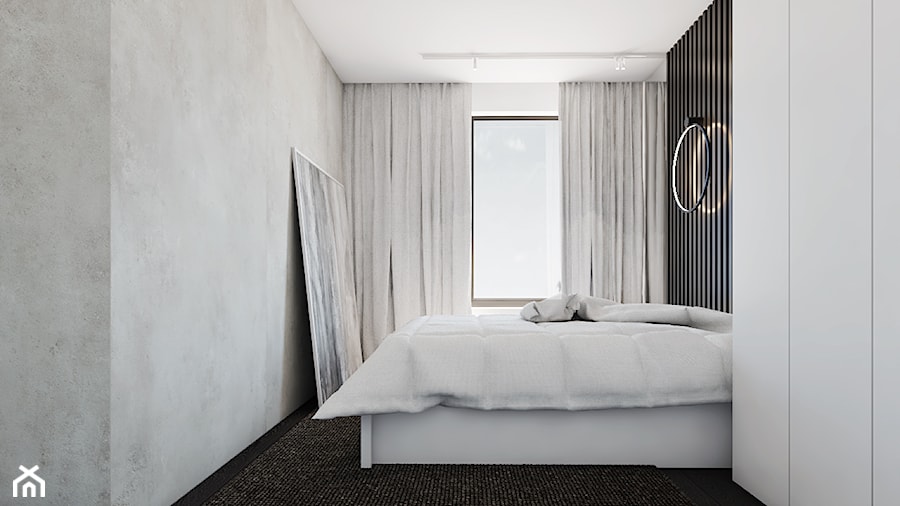 Apartament 02 - Sypialnia, styl nowoczesny - zdjęcie od TIKA DESIGN