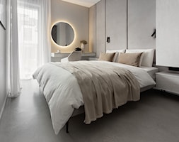 MIESZKANIE EJ, BIELSKO-BIAŁA - Sypialnia, styl minimalistyczny - zdjęcie od TIKA DESIGN - Homebook