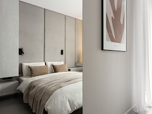MIESZKANIE EJ, BIELSKO-BIAŁA - Sypialnia, styl minimalistyczny - zdjęcie od TIKA DESIGN