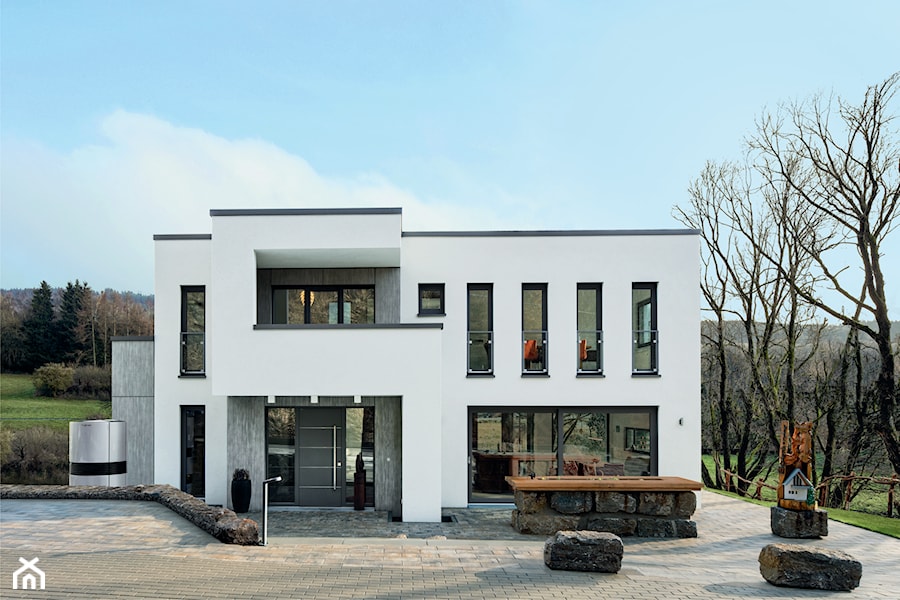 Drzwi i okna do energooszczędnego domu - Domy, styl nowoczesny - zdjęcie od Schüco Polska