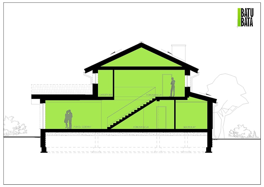 Dom na wsi - Domy - zdjęcie od BATUBATA ARCHITEKTURA