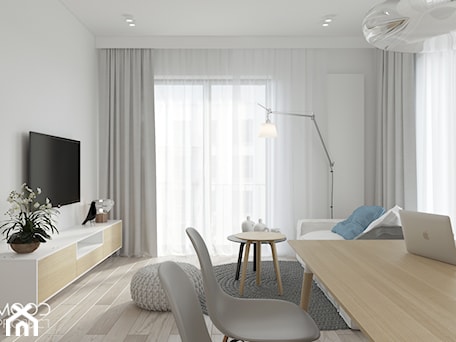 Aranżacje wnętrz - Salon: APARTAMENT WE WROCŁAWIU - Salon - MOOD.PROJECT. Przeglądaj, dodawaj i zapisuj najlepsze zdjęcia, pomysły i inspiracje designerskie. W bazie mamy już prawie milion fotografii!