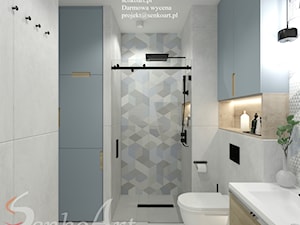 Projekt łazienki w stylu współczesnym - zdjęcie od SenkoArt Design
