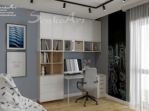 Pokój dziecięcy dla chłopca w skandynawskim stylu - zdjęcie od SenkoArt Design