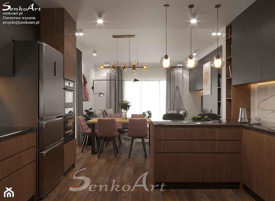 Projekt kuchni - zdjęcie od SenkoArt Design