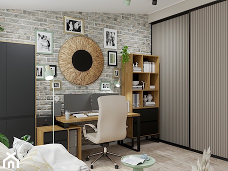 Aranżacje wnętrz - Biuro: Home Office - SenkoArt Design. Przeglądaj, dodawaj i zapisuj najlepsze zdjęcia, pomysły i inspiracje designerskie. W bazie mamy już prawie milion fotografii!