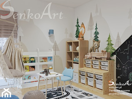 Aranżacje wnętrz - Pokój dziecka: Pokój dla niemowlaka - SenkoArt Design. Przeglądaj, dodawaj i zapisuj najlepsze zdjęcia, pomysły i inspiracje designerskie. W bazie mamy już prawie milion fotografii!