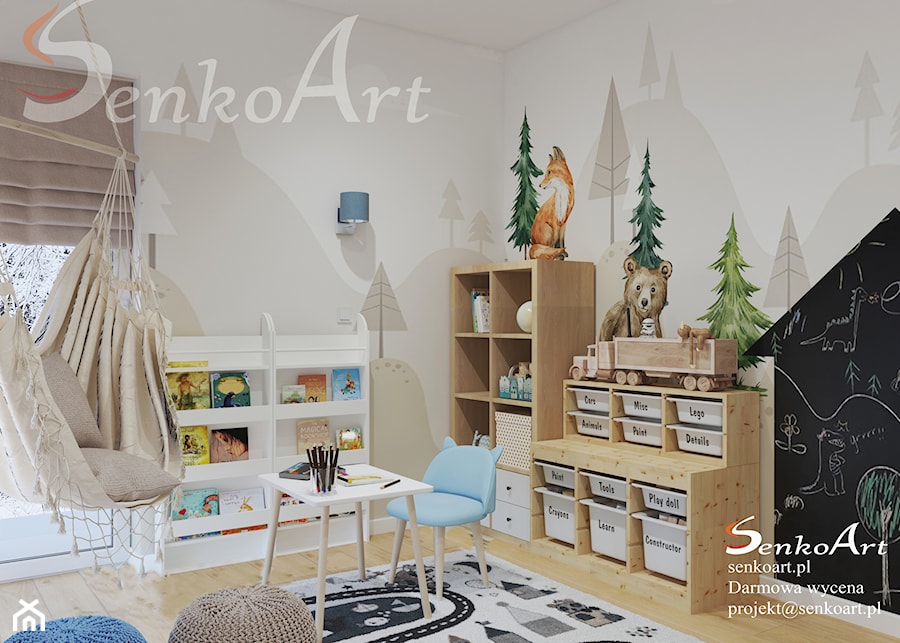 Pokój dla niemowlaka - zdjęcie od SenkoArt Design