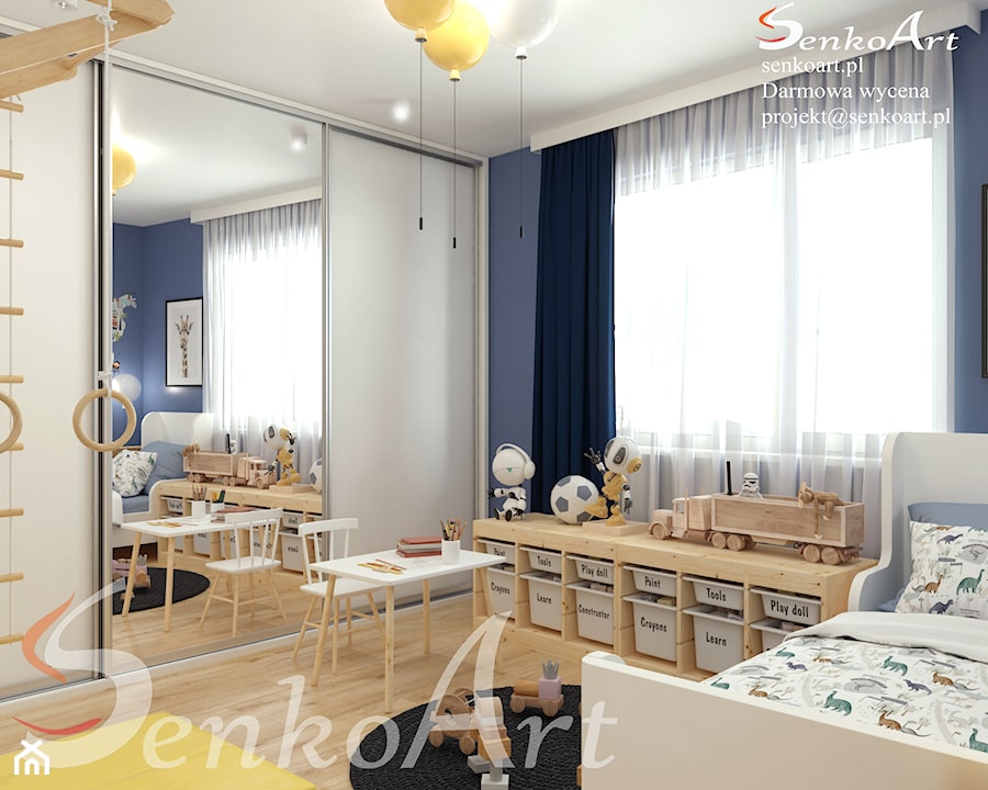 Pokój dla chłopca 4 lat - zdjęcie od SenkoArt Design