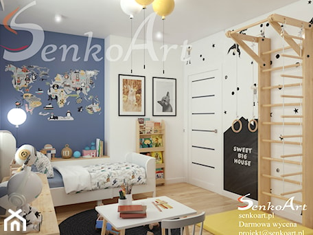 Aranżacje wnętrz - Pokój dziecka: Pokój dla chłopca 4 lat - SenkoArt Design. Przeglądaj, dodawaj i zapisuj najlepsze zdjęcia, pomysły i inspiracje designerskie. W bazie mamy już prawie milion fotografii!