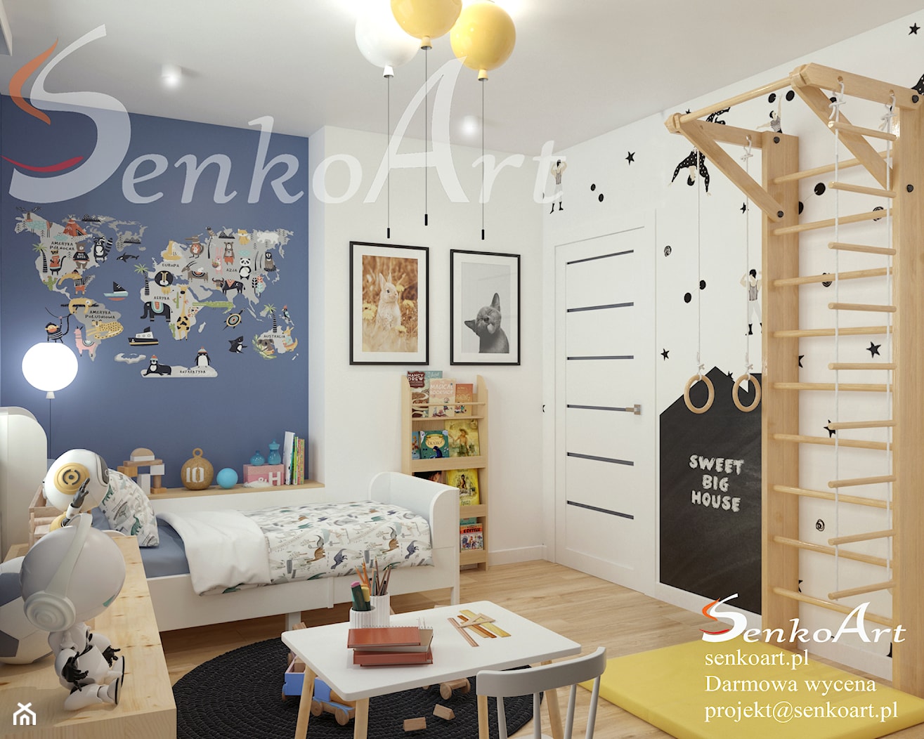 Pokój dla chłopca 4 lat - zdjęcie od SenkoArt Design - Homebook