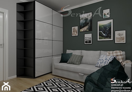 Pokój dla nastolatka w nowoczesnym stylu - zdjęcie od SenkoArt Design