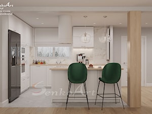 Kuchnia biała - zdjęcie od SenkoArt Design