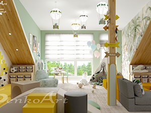 Pokój dziecka na poddaszu - zdjęcie od SenkoArt Design