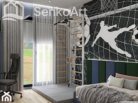 Aranżacje wnętrz - Pokój dziecka: Projekt pokoju dziecięcego - SenkoArt Design. Przeglądaj, dodawaj i zapisuj najlepsze zdjęcia, pomysły i inspiracje designerskie. W bazie mamy już prawie milion fotografii!