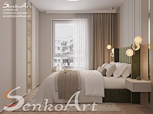Sypialnia 12m2 - zdjęcie od SenkoArt Design