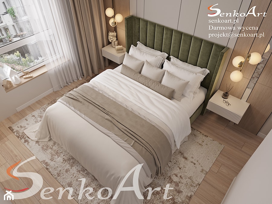 Projektowanie sypialni - zdjęcie od SenkoArt Design