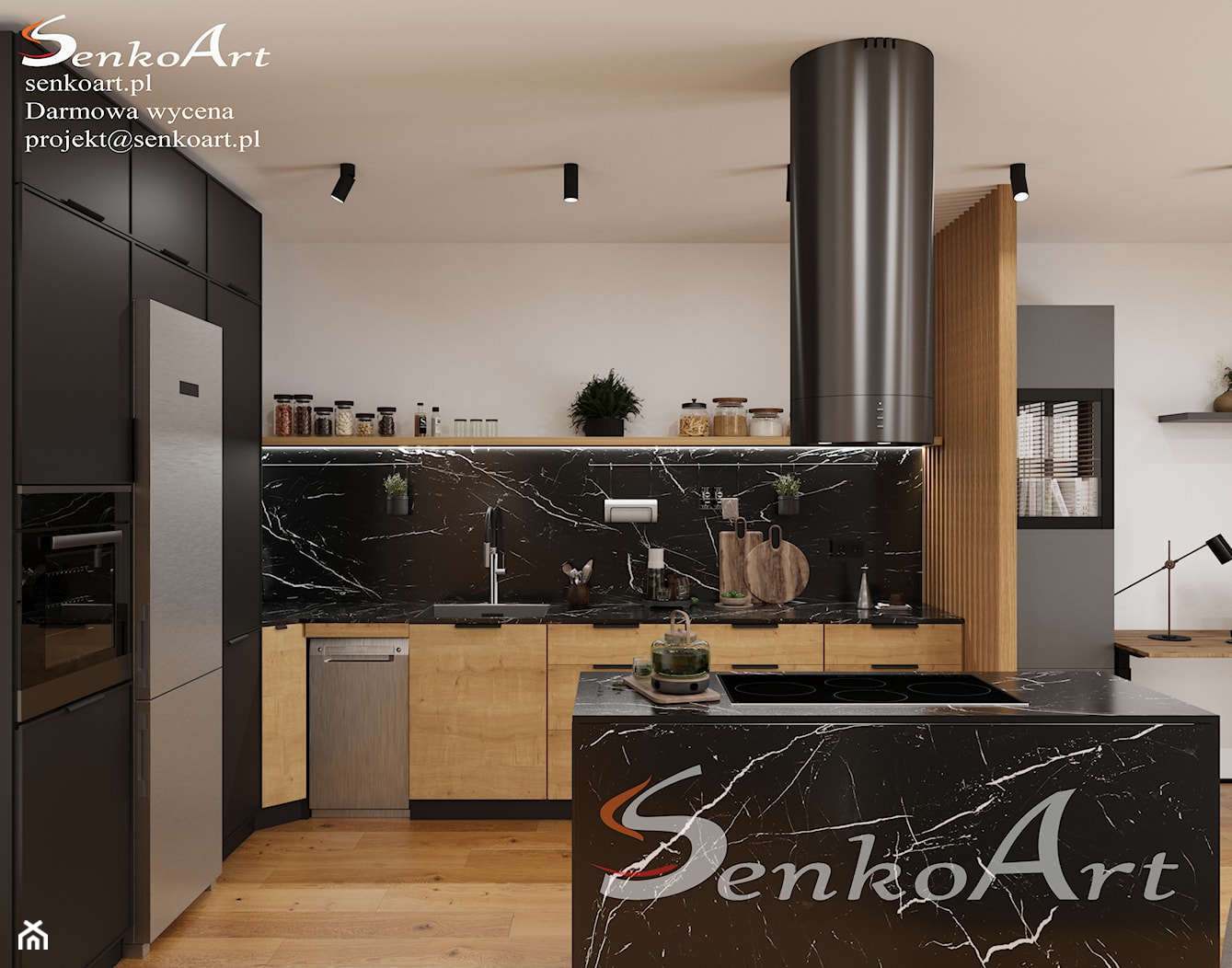 Aranżacja kuchni - zdjęcie od SenkoArt Design - Homebook