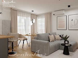Projekt nowoczesnego salonu - zdjęcie od SenkoArt Design