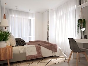 Sypialnia w stylu skandynawskim1 - zdjęcie od Senkoart Design