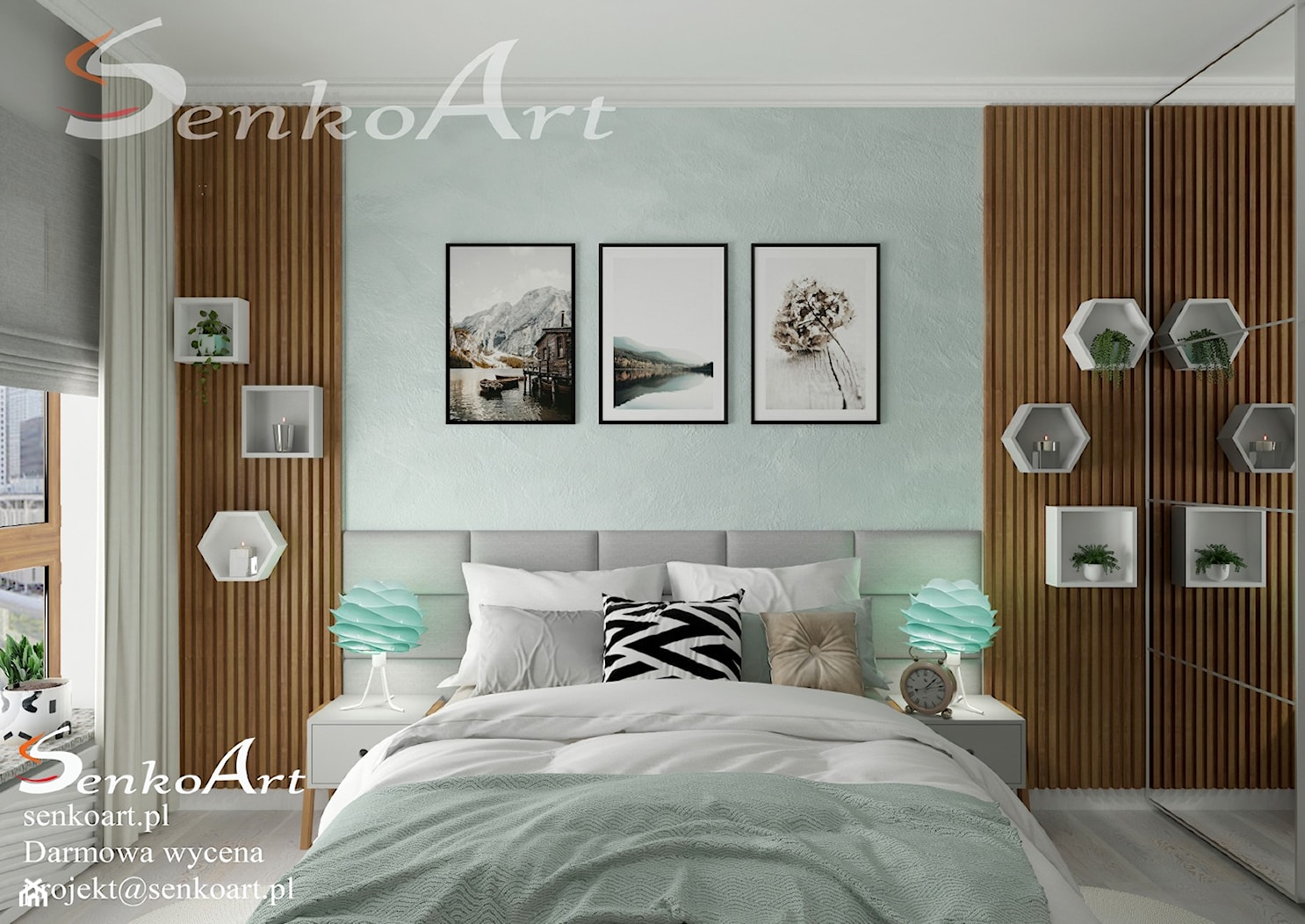 projekt sypialni - zdjęcie od SenkoArt Design - Homebook