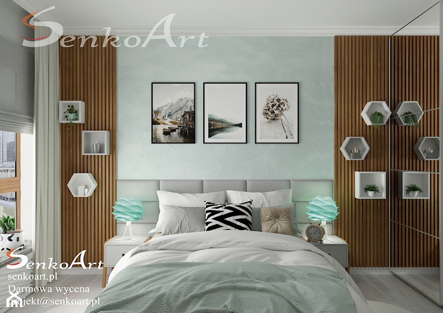projekt sypialni - zdjęcie od SenkoArt Design