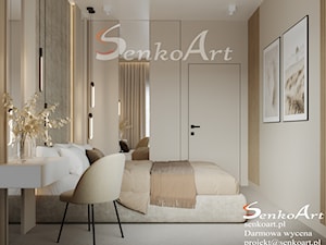 Aranżacja sypialni nowoczesnej - zdjęcie od SenkoArt Design