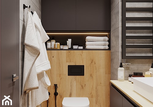 Projekt łazienki w domu - zdjęcie od SenkoArt Design