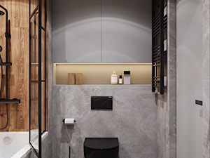 WC z podświetleniem LED - zdjęcie od SenkoArt Design