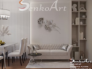 Salon z narożniekiem - zdjęcie od SenkoArt Design