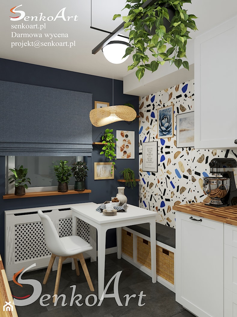 Biała kuchnia IKEA - zdjęcie od SenkoArt Design - Homebook