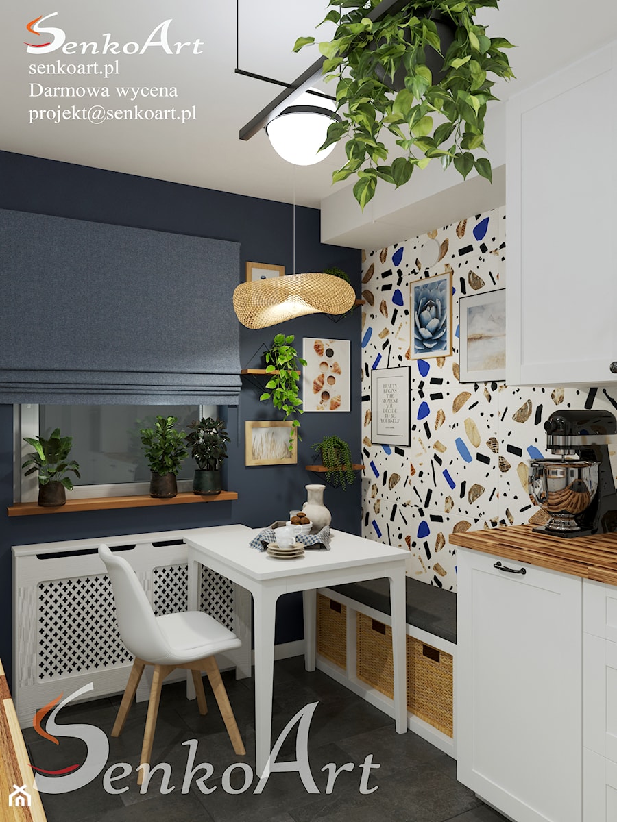 Biała kuchnia IKEA - zdjęcie od SenkoArt Design