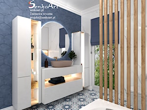Łazienka z podświetleniem LED - zdjęcie od SenkoArt Design
