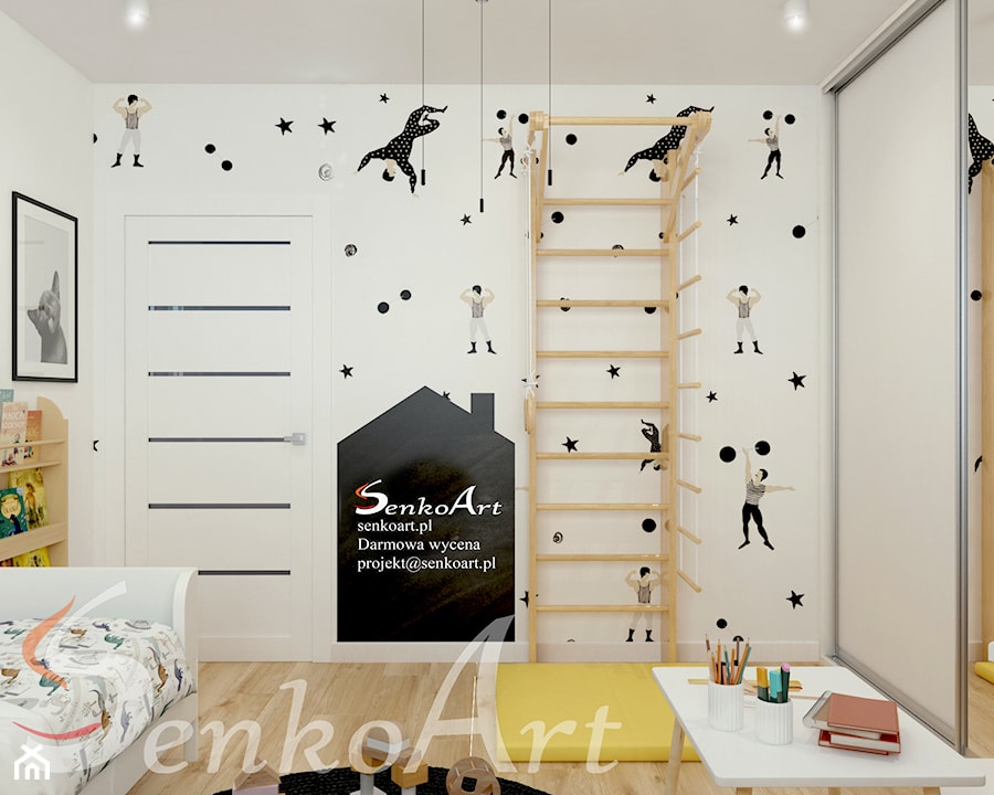 Pokój dziecięcy dla chłopca 4 lat - zdjęcie od SenkoArt Design