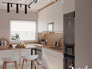PROJEKT KUCHNI - SKANDYNAWSKI STYL - LUTY 2021 - zdjęcie od SenkoArt Design