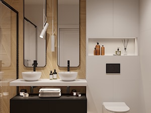 Projekt łazienki w domu - zdjęcie od Senkoart Design