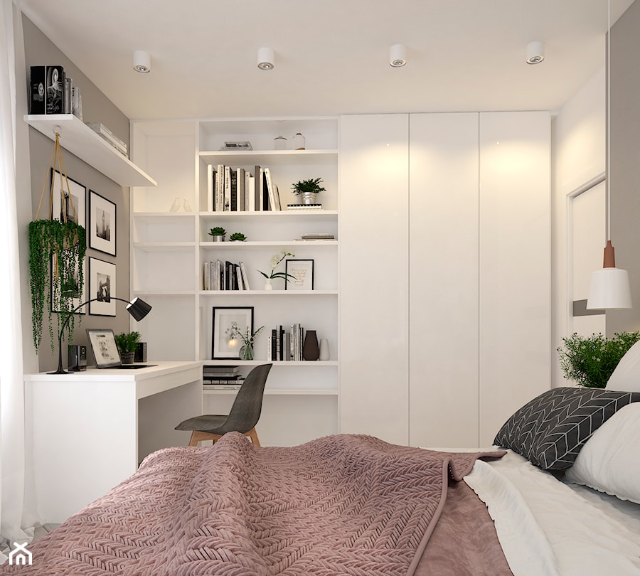 Sypialnia w stylu skandynawskim3 - zdjęcie od SenkoArt Design