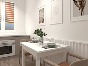 Druga wersja nowoczesnej kuchni w beżach - zdjęcie od Zen Home